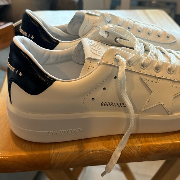 GOLDEN GOOSE PURE STAR LEATHER SIZE 41 - Picture 1 of 6